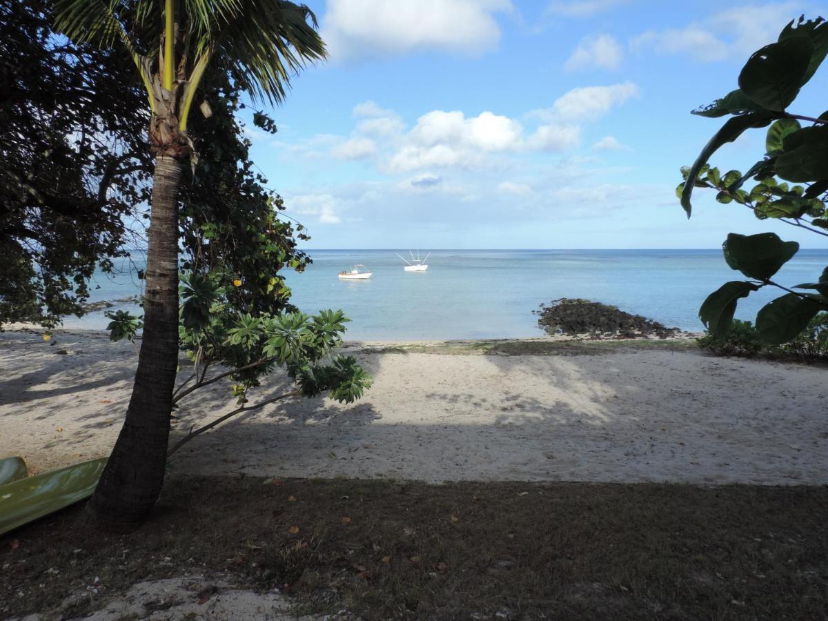 Caplage - Beachfront Ground Floor Apartment In 타마린 외부 사진